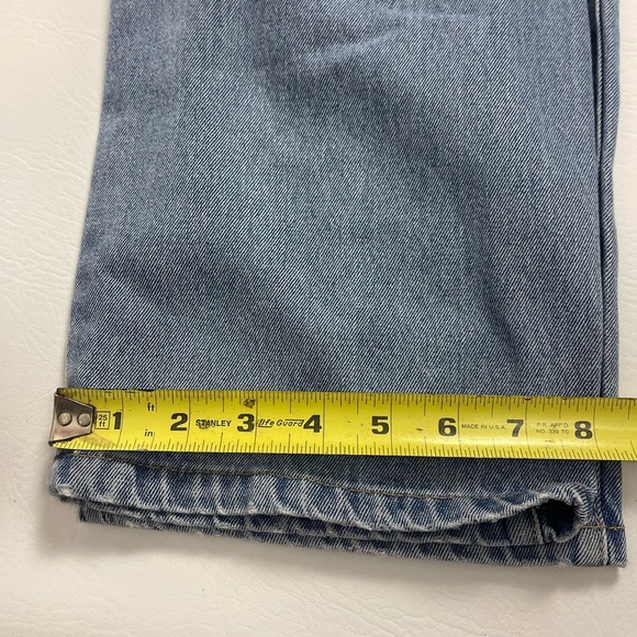 RSQ Baggy distressed medium wash Jeans. Sz 28 - Picture 5 of 11